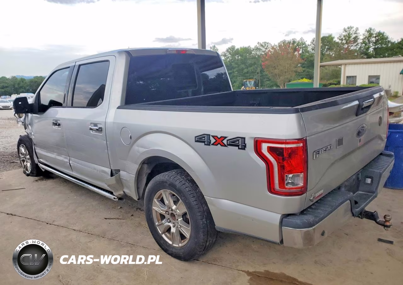 2015 Ford F150 Supercrew VIN:1FTEW1CP4FKD87751 - 2