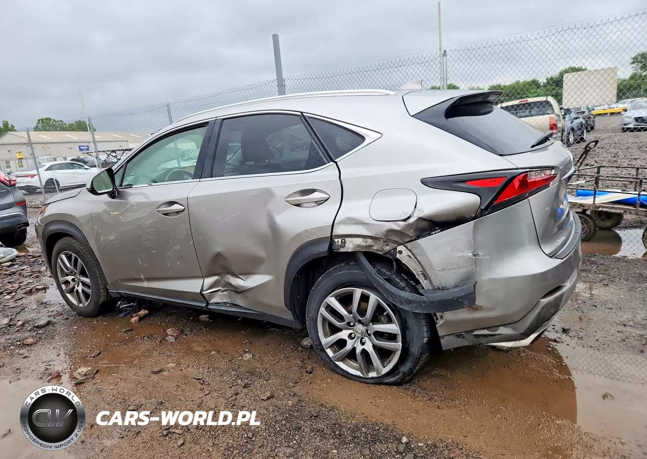 2015 Lexus Nx 200T VIN:JTJBARBZ3F2002616 - 2