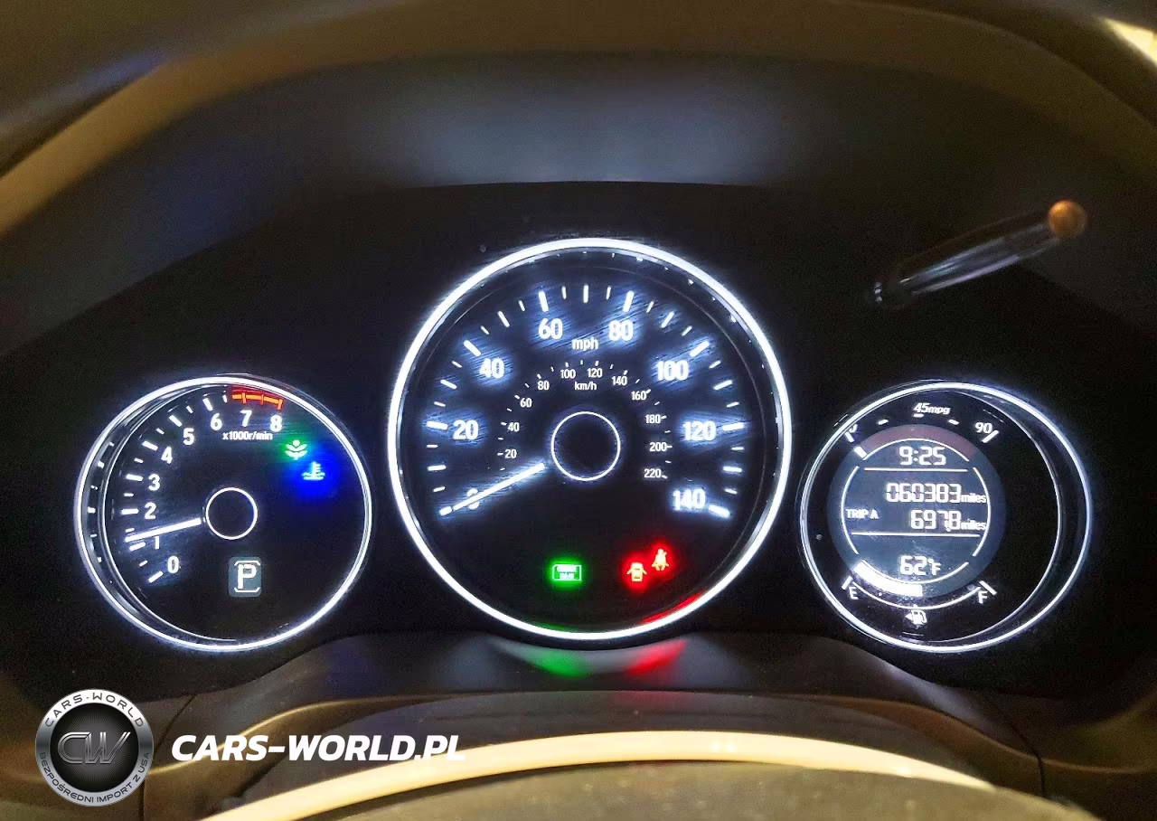 2020 Honda Hr-V Lx VIN:3CZRU6H35LM714585 - 9