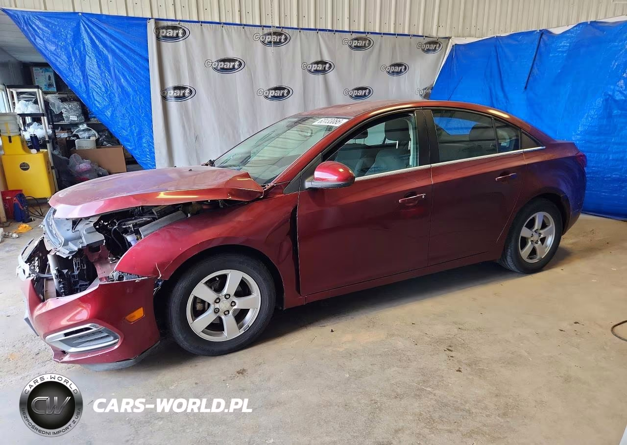 2015 Chevrolet Cruze Lt VIN:1G1PC5SB5F7241174 - 1