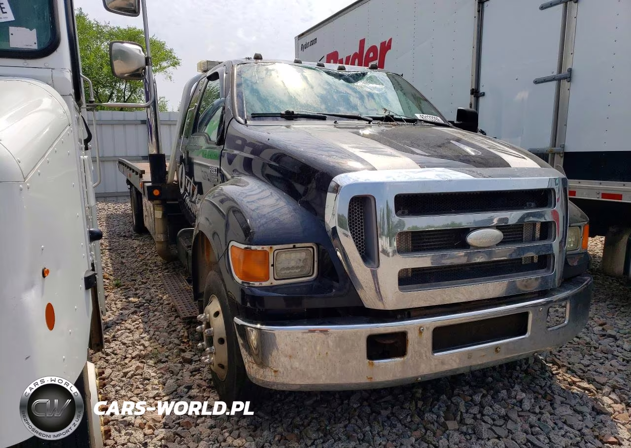 2006 Ford F650 Super Duty Rollback Tow Truck VIN:3FRNX65R76V268817 - 4