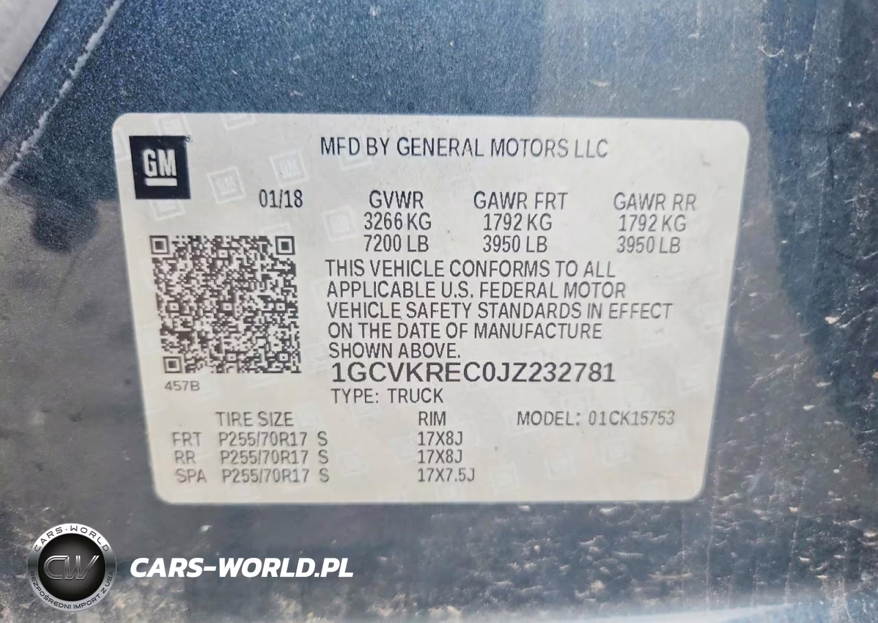 2018 Chevrolet Silverado K1500 Lt VIN:1GCVKREC0JZ232781 - 12