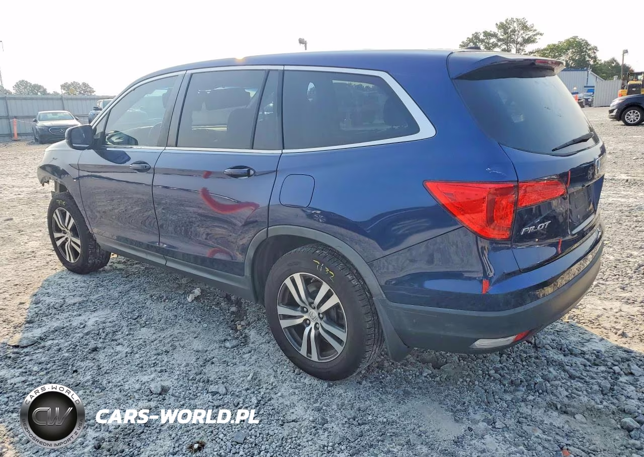 2016 Honda Pilot Exl VIN:5FNYF5H8XGB044494 - 2