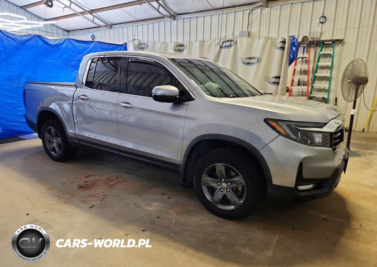 2022 Honda Ridgeline Rtl VIN:5FPYK3F75NB017816 - 4