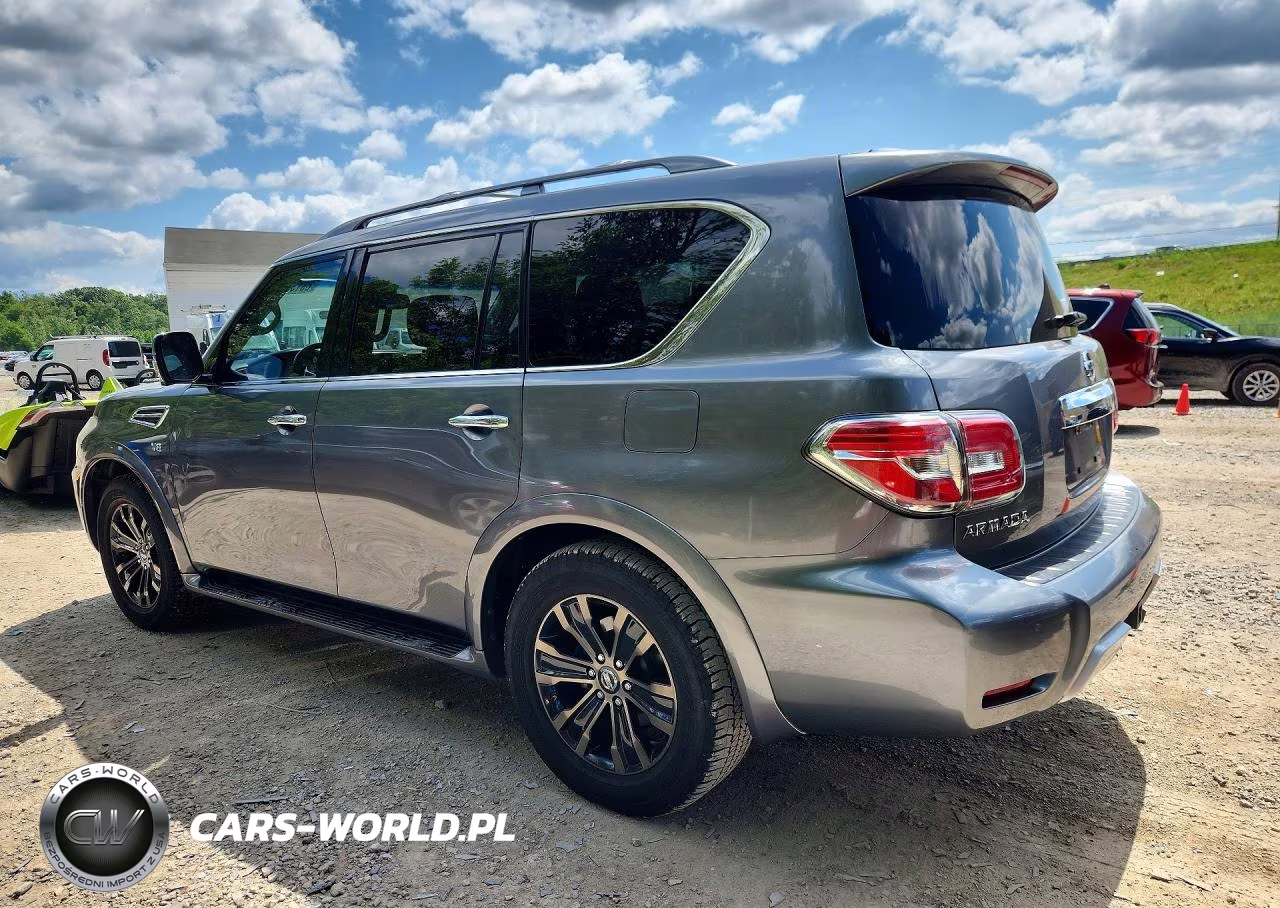 2017 Nissan Armada Platinum VIN:JN8AY2NE8H9702950 - 2