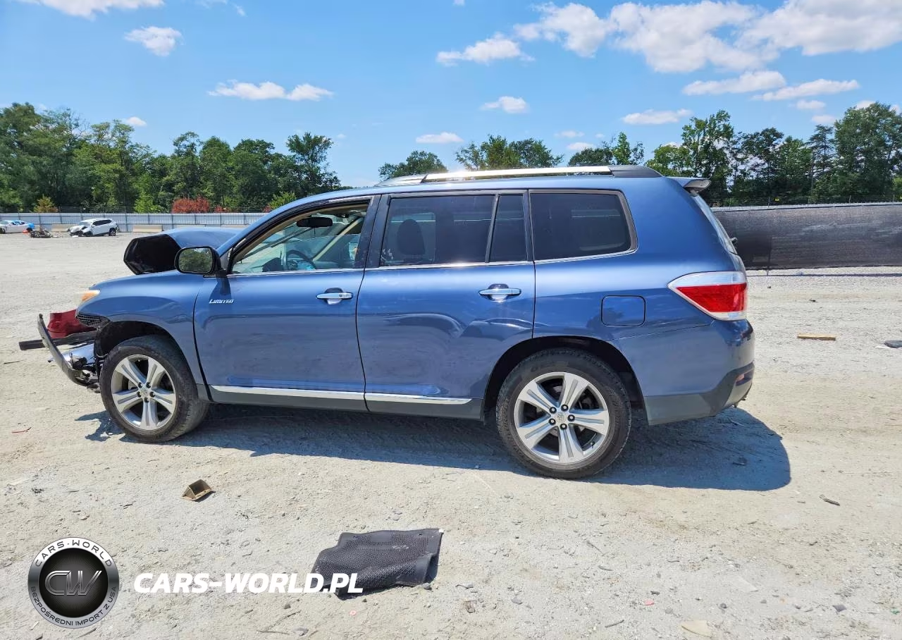 2013 Toyota Highlander Limited VIN:5TDYK3EH1DS109180 - 2