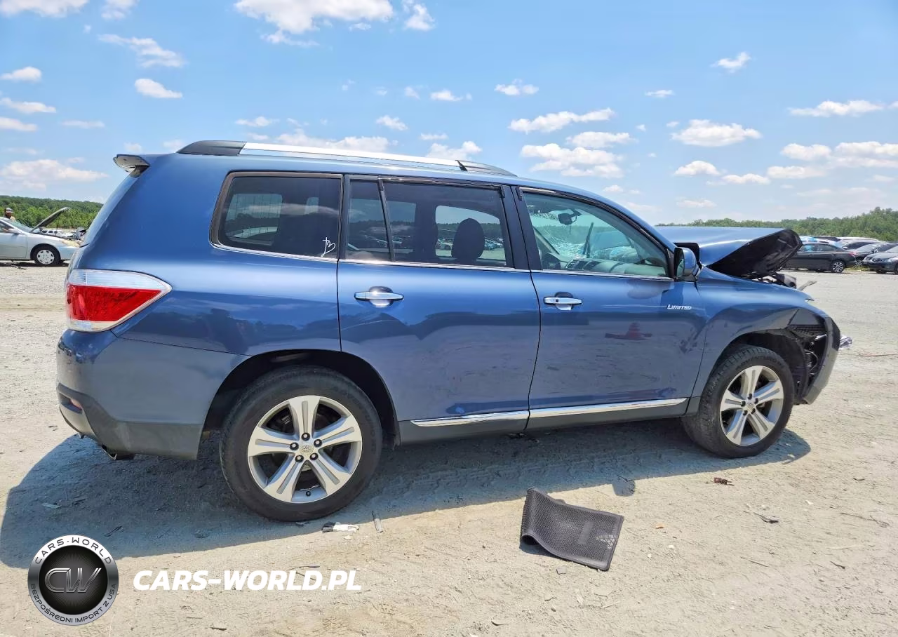 2013 Toyota Highlander Limited VIN:5TDYK3EH1DS109180 - 3
