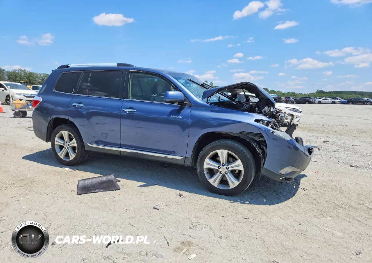 2013 Toyota Highlander Limited VIN:5TDYK3EH1DS109180 - 4