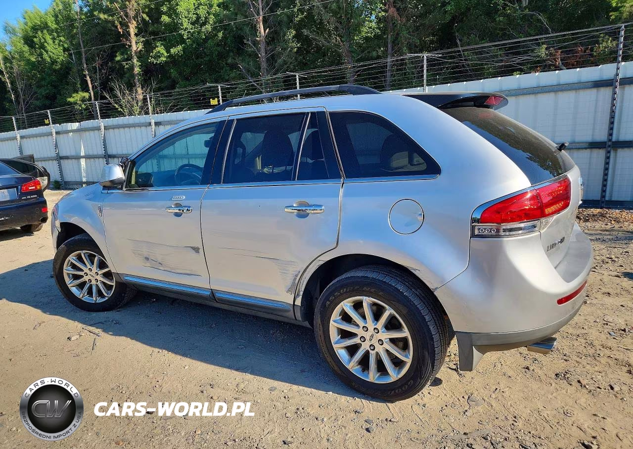 2011 Lincoln Mkx VIN:2LMDJ8JK7BBJ07447 - 2