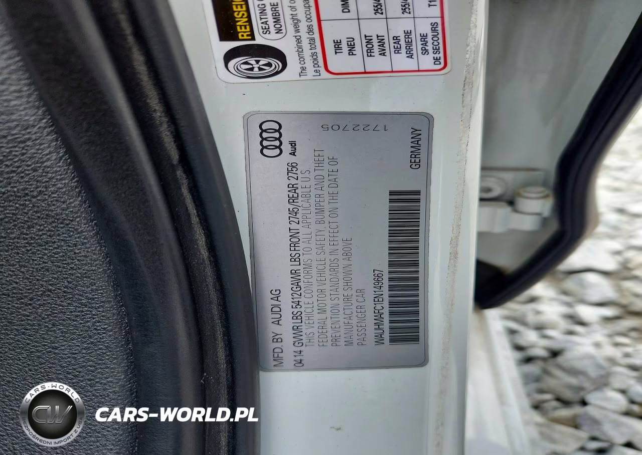 2014 Audi A6 Prestige VIN:WAUHMAFC1EN149667 - 12