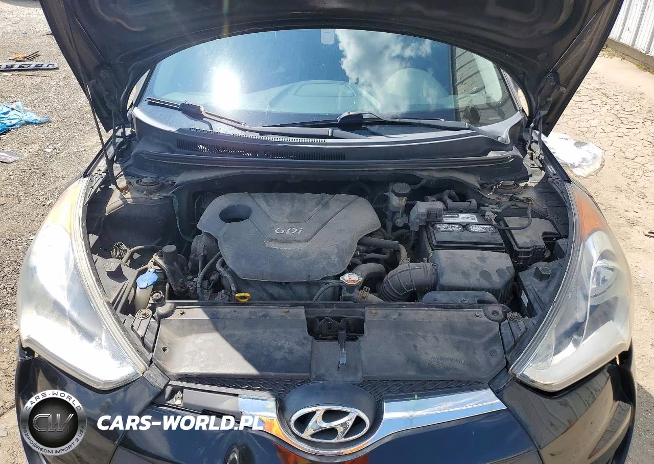 2012 Hyundai Veloster Base VIN:KMHTC6AD4CU038302 - 11