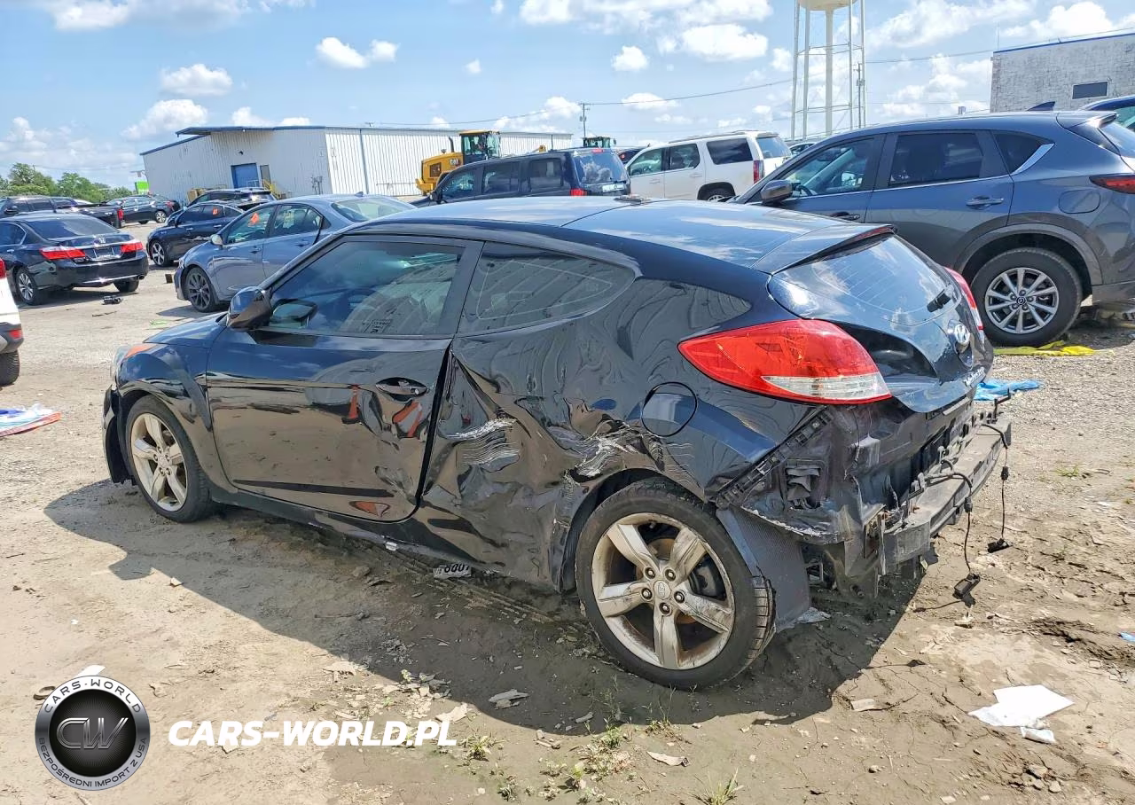 2012 Hyundai Veloster Base VIN:KMHTC6AD4CU038302 - 2