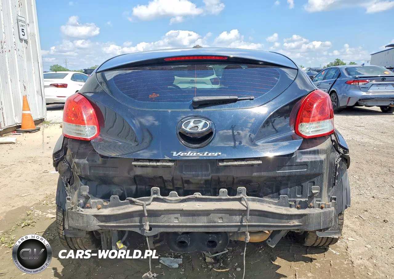 2012 Hyundai Veloster Base VIN:KMHTC6AD4CU038302 - 6