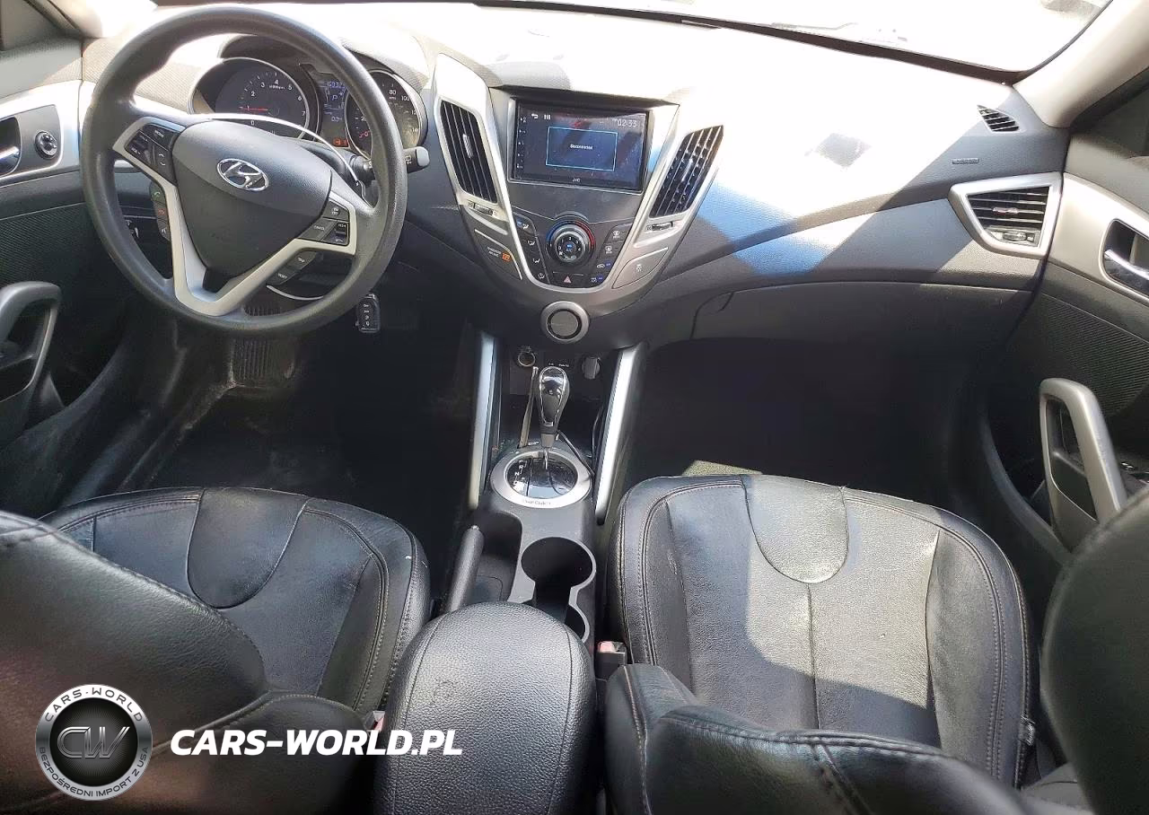 2012 Hyundai Veloster Base VIN:KMHTC6AD4CU038302 - 8