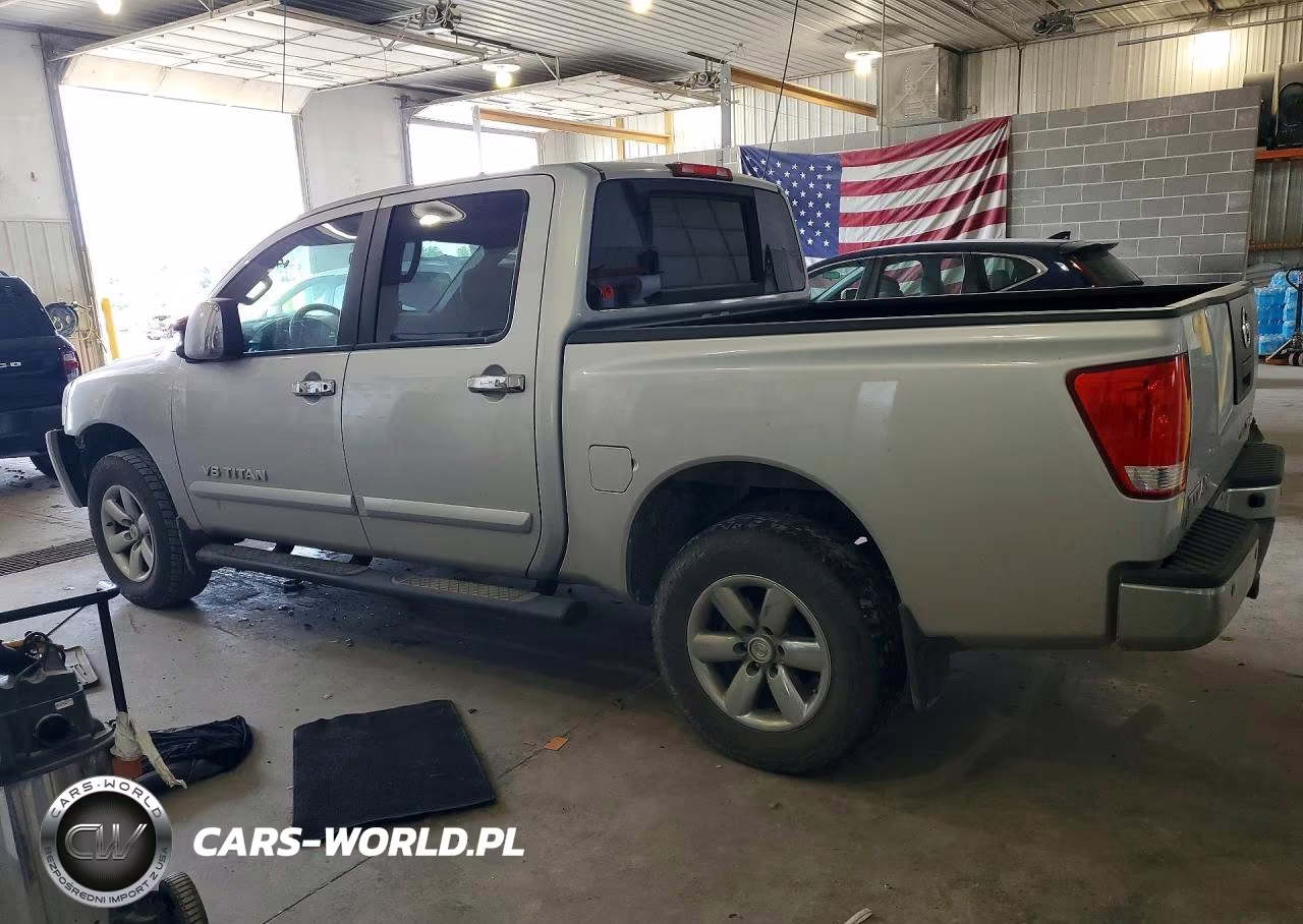 2012 Nissan Titan Sv VIN:1N6BA0EC5CN303997 - 2