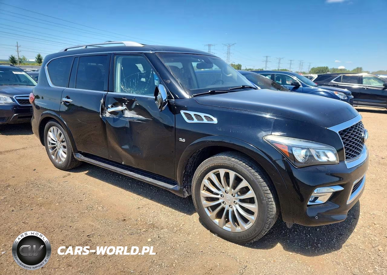 2015 Infiniti Qx80 Base VIN:JN8AZ2NC4F9370157 - 4