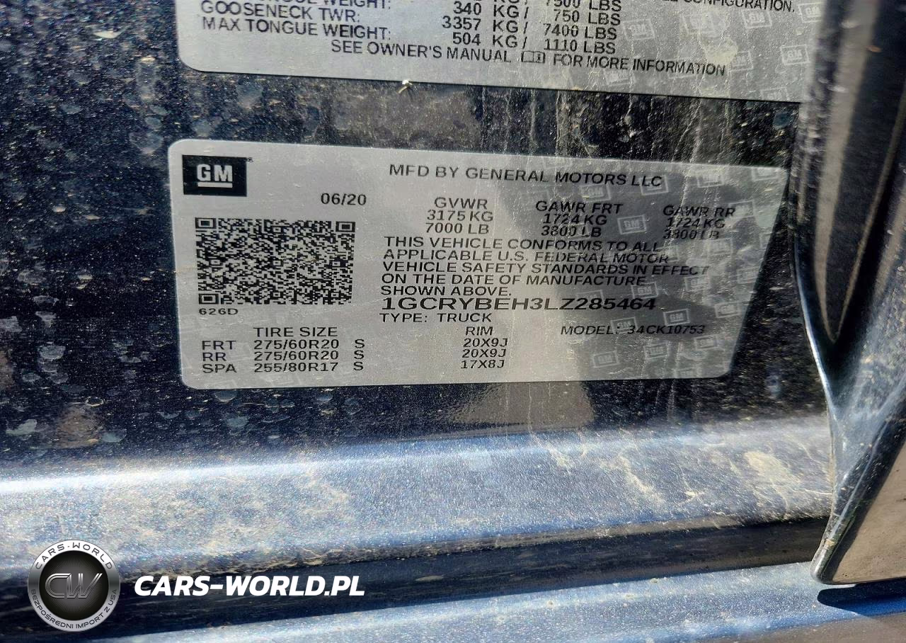 2020 Chevrolet Silverado K1500 Custom VIN:1GCRYBEH3LZ285464 - 13