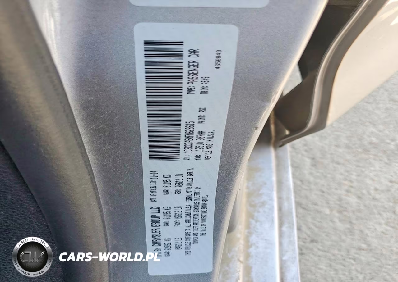 2015 Chrysler 200 Limited VIN:1C3CCCAB0FN628615 - 12