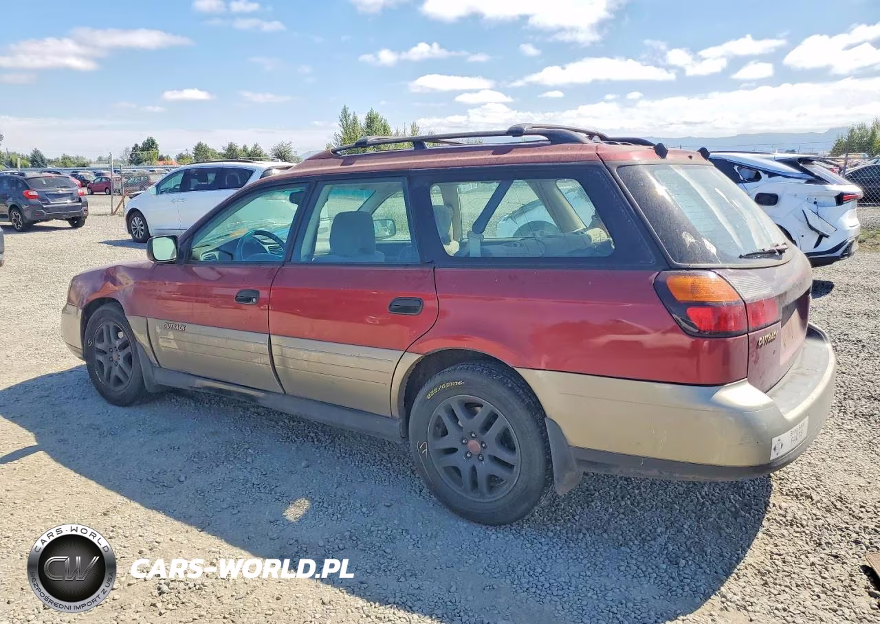 2003 Subaru Legacy Outback Awp VIN:4S3BH675X37625698 - 2