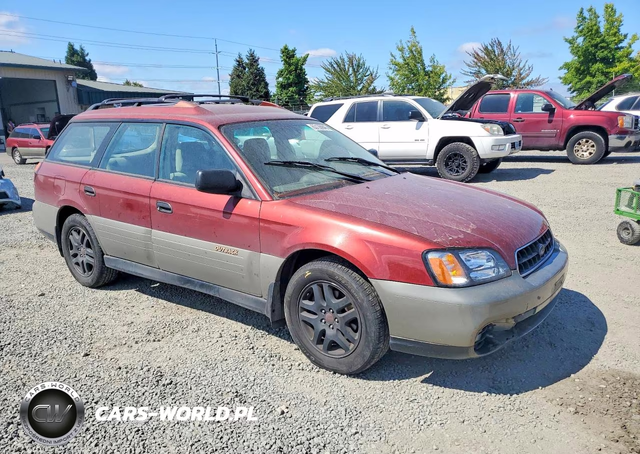 2003 Subaru Legacy Outback Awp VIN:4S3BH675X37625698 - 4