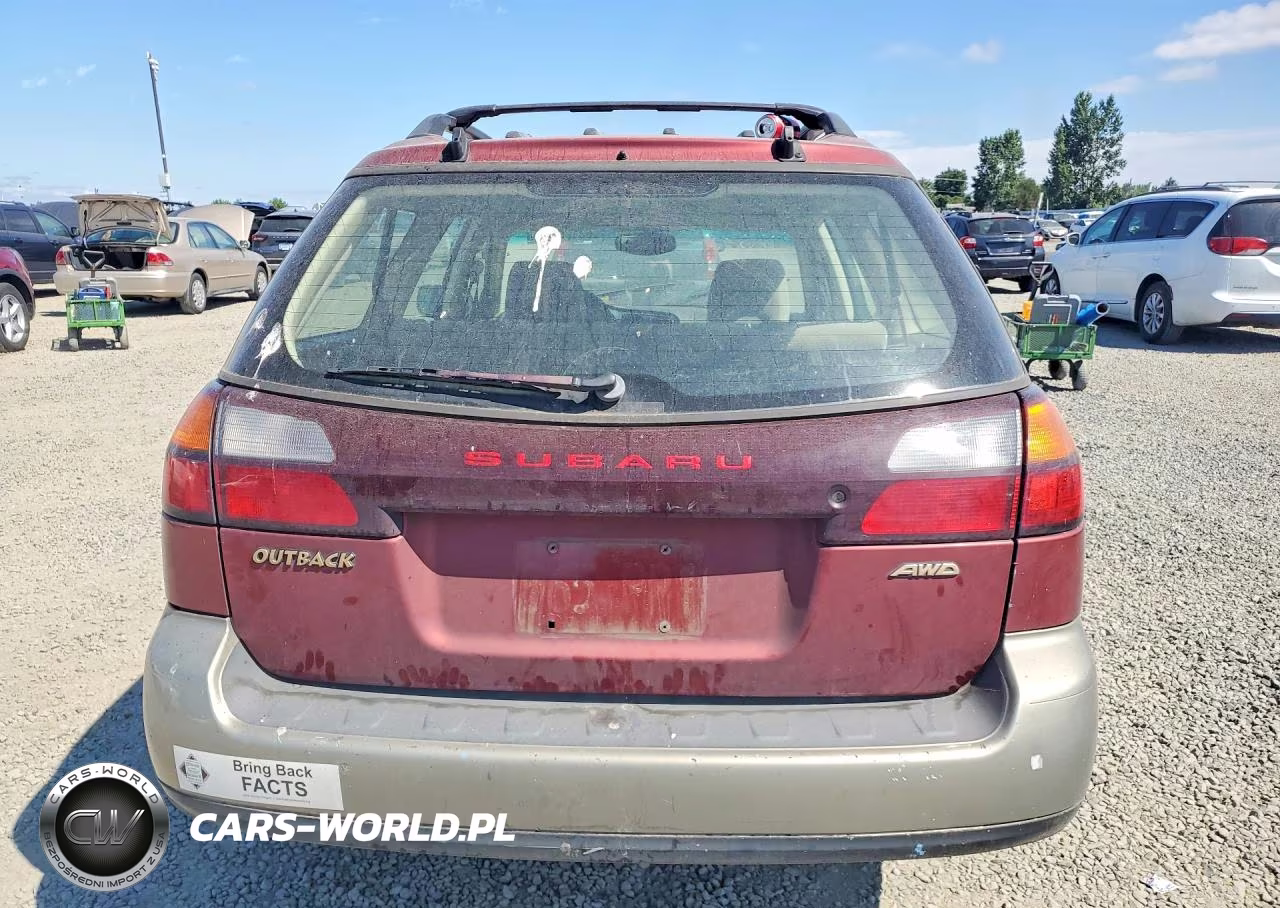 2003 Subaru Legacy Outback Awp VIN:4S3BH675X37625698 - 6