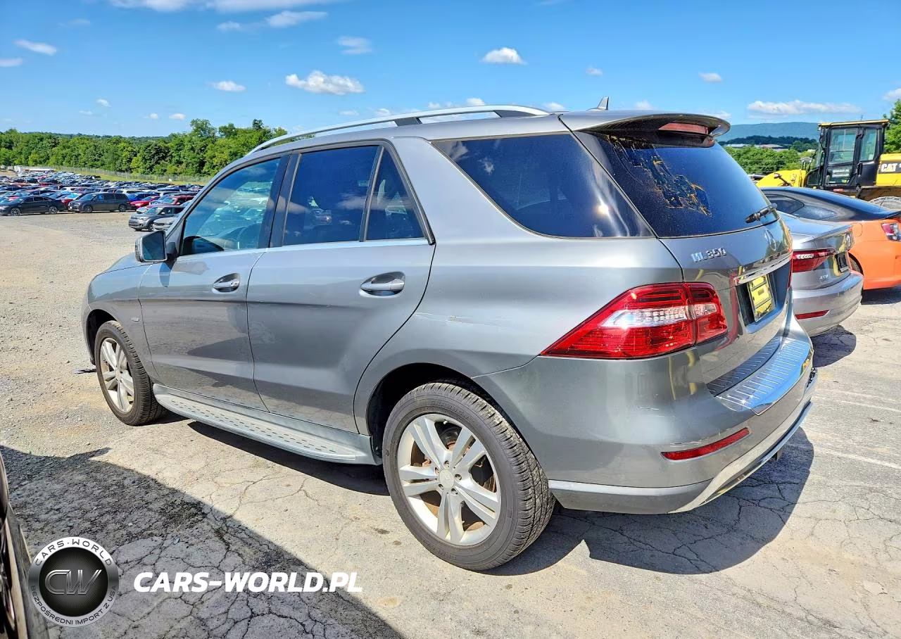 2012 Mercedes-Benz Ml 350 4Matic VIN:4JGDA5HB5CA029134 - 2