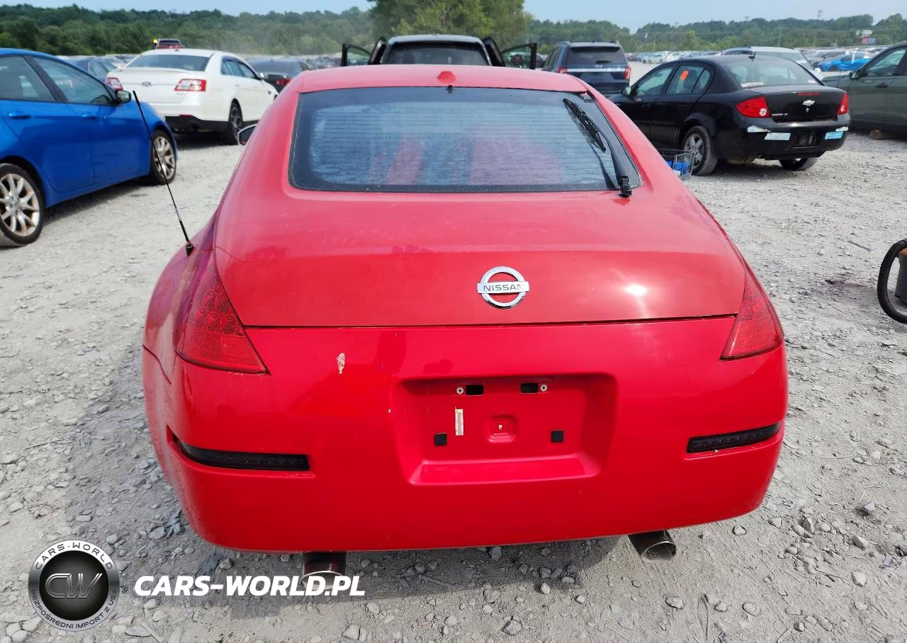 2008 Nissan 350Z Base VIN:JN1BZ34D58M704215 - 6