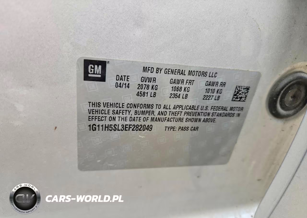 2014 Chevrolet Malibu Ltz VIN:1G11H5SL3EF282049 - 12