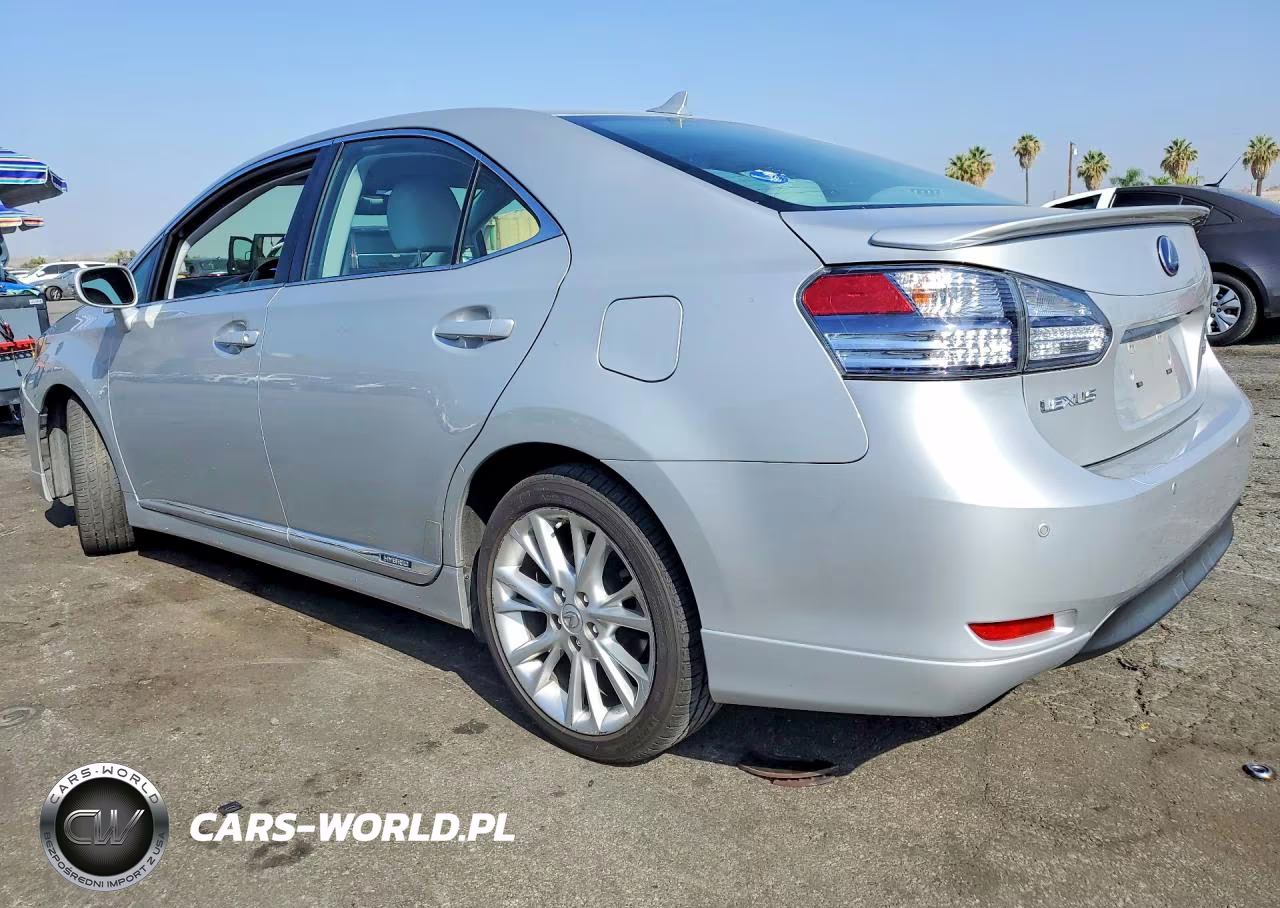 2010 Lexus Hs 250H VIN:JTHBB1BA5A2003852 - 2