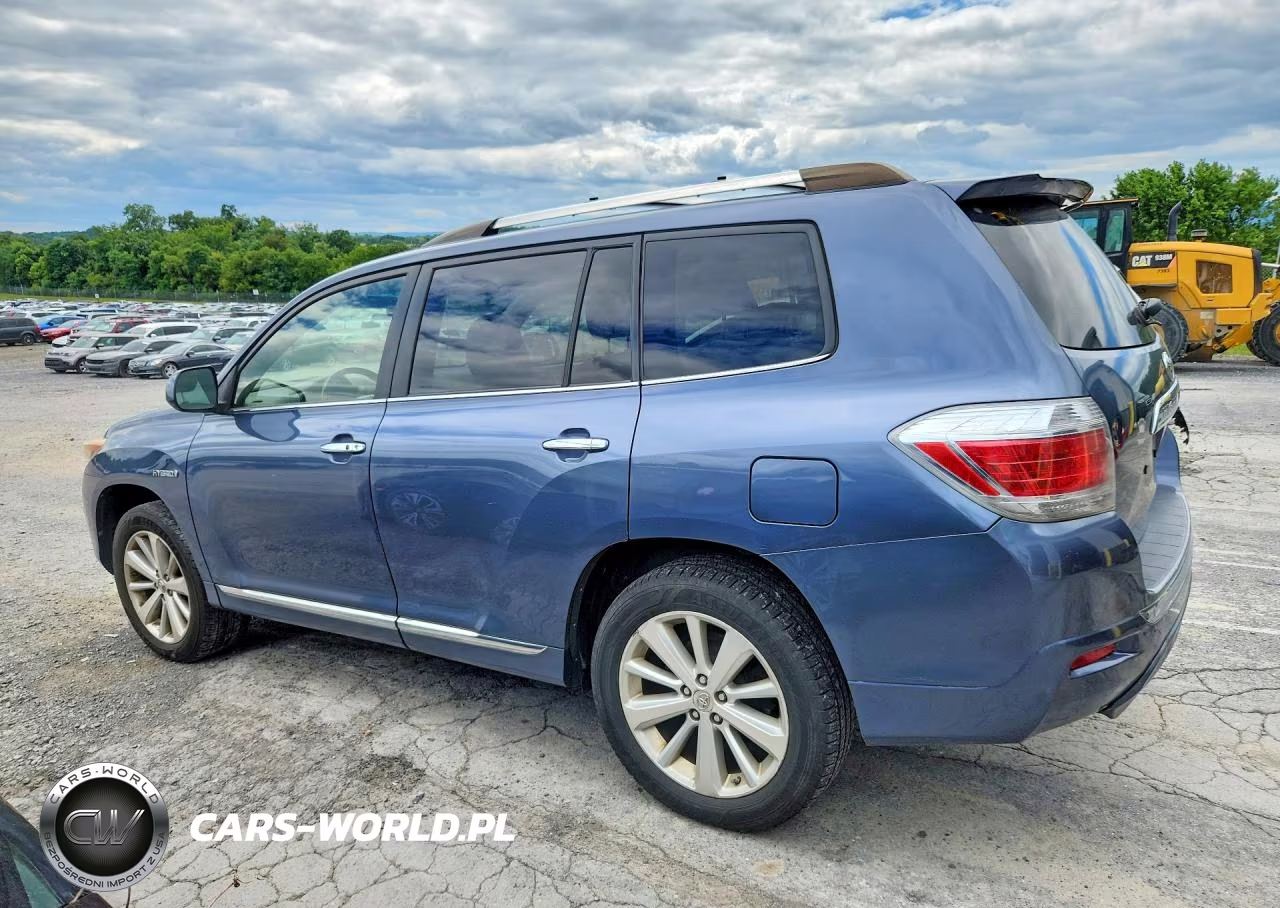 2013 Toyota Highlander Hybrid Limited VIN:JTEDC3EH9D2013182 - 2