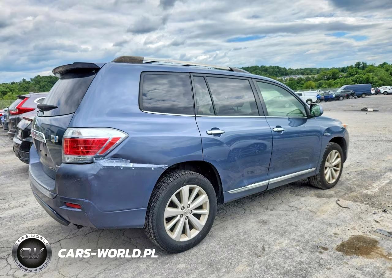 2013 Toyota Highlander Hybrid Limited VIN:JTEDC3EH9D2013182 - 3
