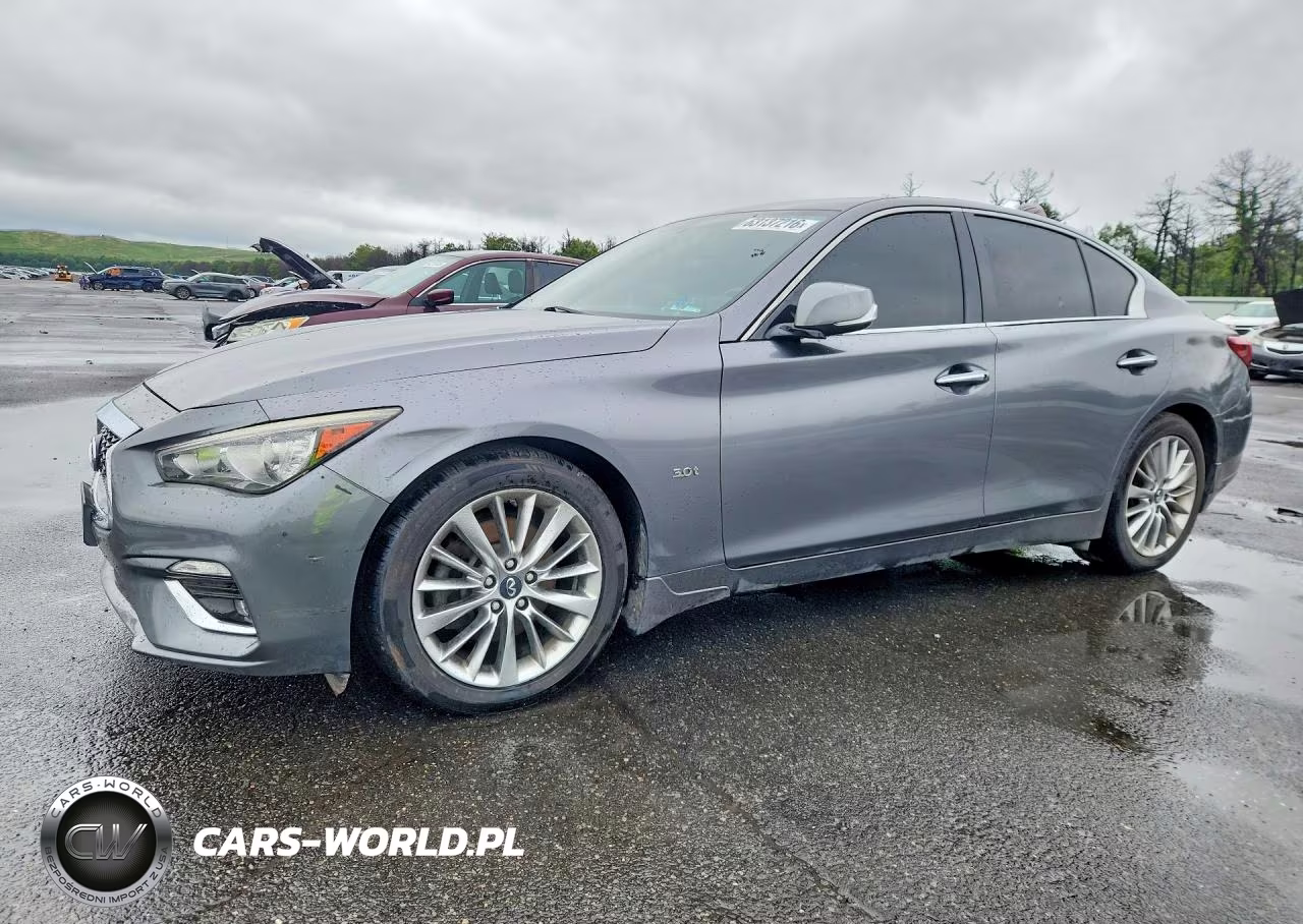 2018 Infiniti Q50 3.0T Luxe VIN:JN1EV7AR4JM430883 - 1