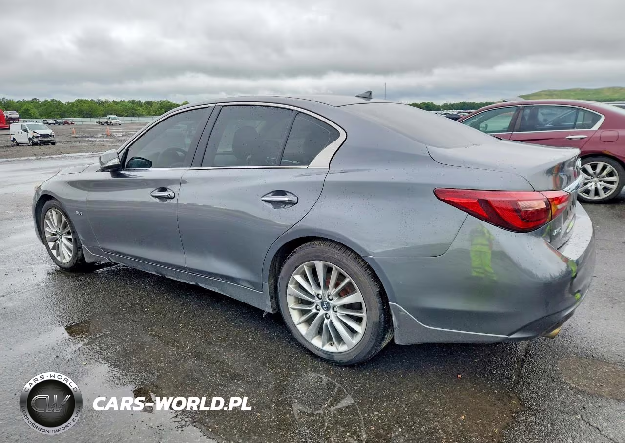 2018 Infiniti Q50 3.0T Luxe VIN:JN1EV7AR4JM430883 - 2