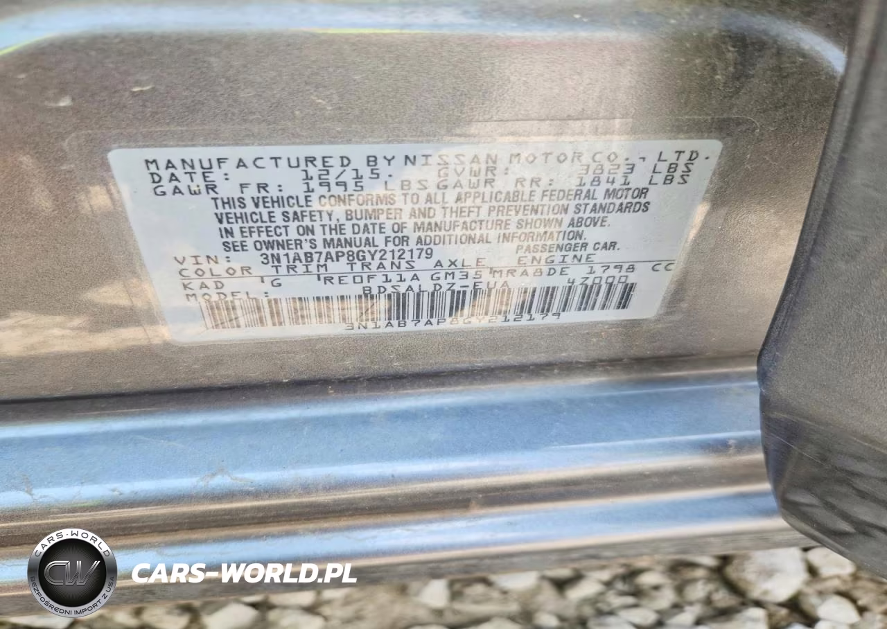 2016 Nissan Sentra Sv VIN:3N1AB7AP8GY212179 - 13