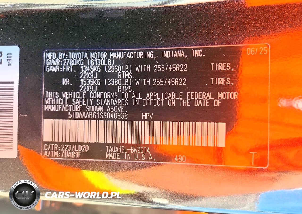 2025 Lexus Tx 350 Luxury VIN:5TDAAAB61SS040838 - 13