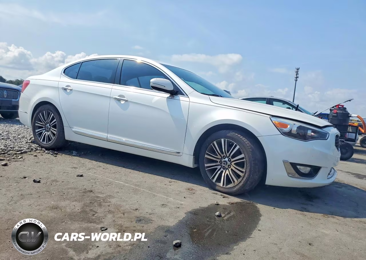 2014 Kia Cadenza Premium VIN:KNALN4D77E5144682 - 4