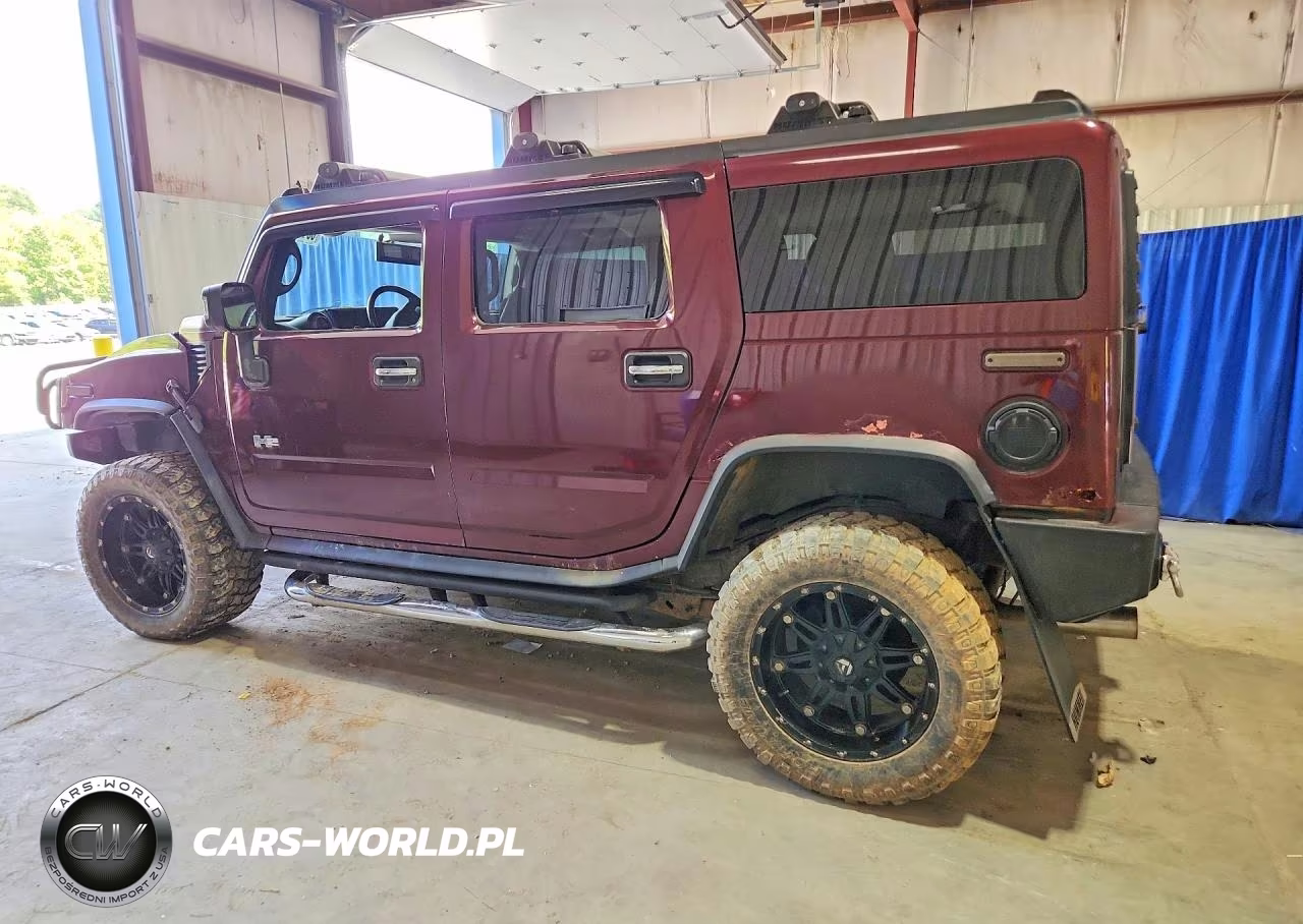 2007 Hummer H2 VIN:5GRGN23U87H105910 - 2