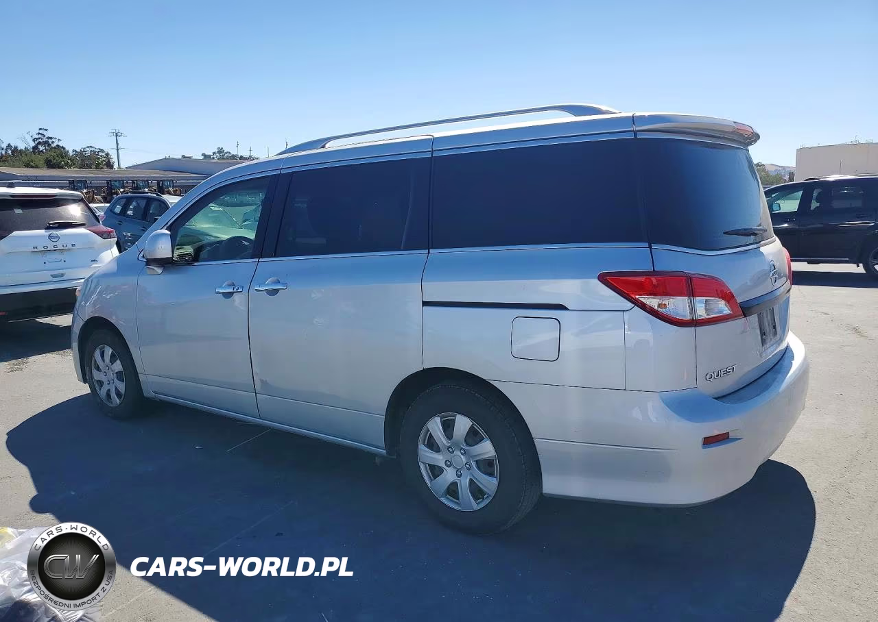 2014 Nissan Quest 3.5 S VIN:JN8AE2KP8E9101922 - 2