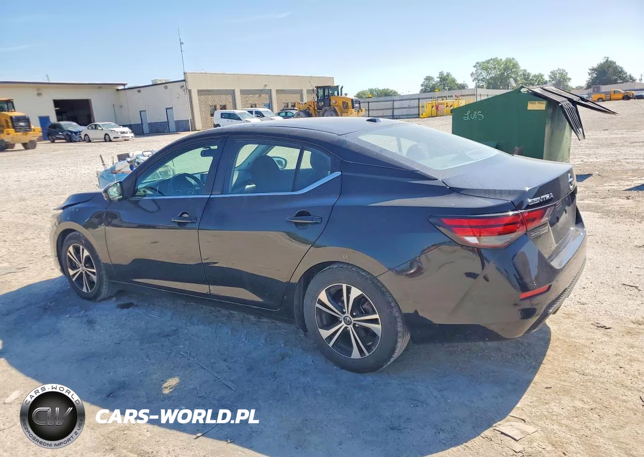 2020 Nissan Sentra Sv VIN:3N1AB8CV7LY283210 - 2
