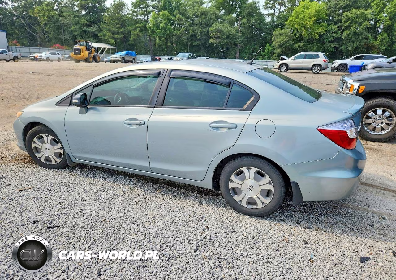 2012 Honda Civic Hybrid VIN:JHMFB4F22CS001288 - 2