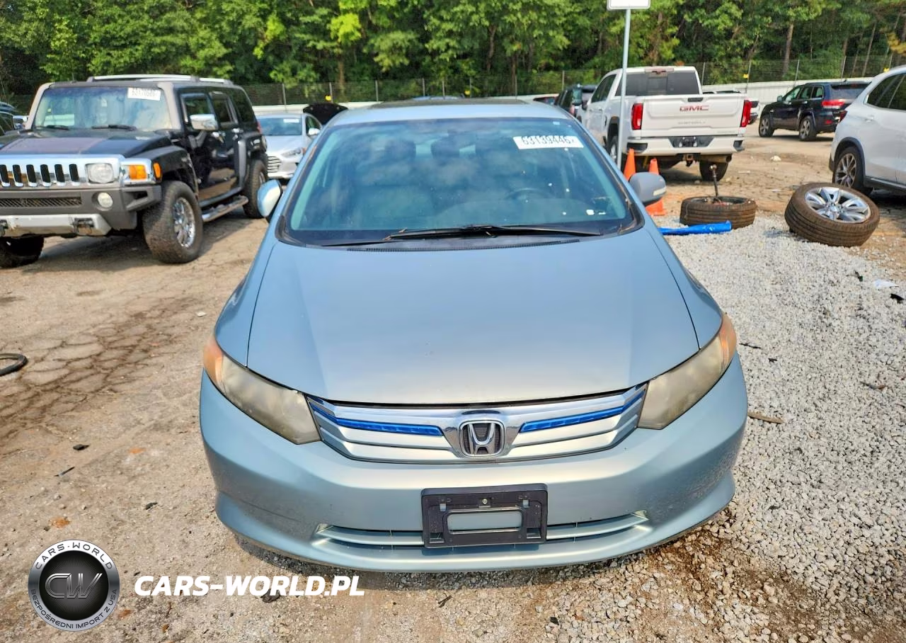 2012 Honda Civic Hybrid VIN:JHMFB4F22CS001288 - 5