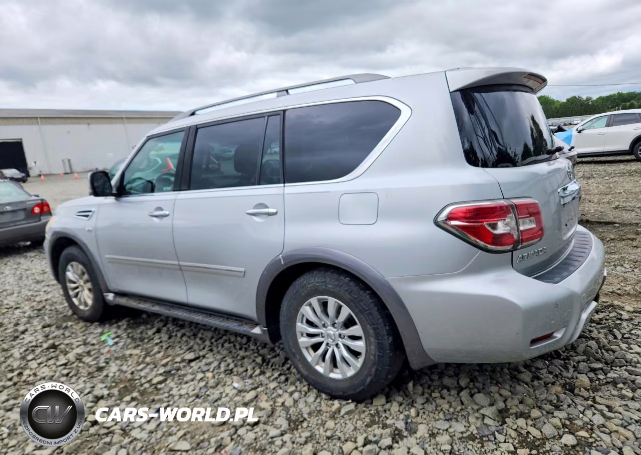 2017 Nissan Armada Sv VIN:JN8AY2ND6H9001833 - 2