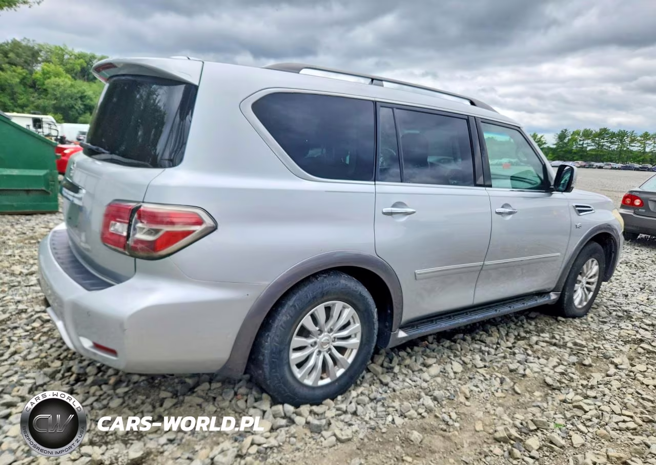 2017 Nissan Armada Sv VIN:JN8AY2ND6H9001833 - 3