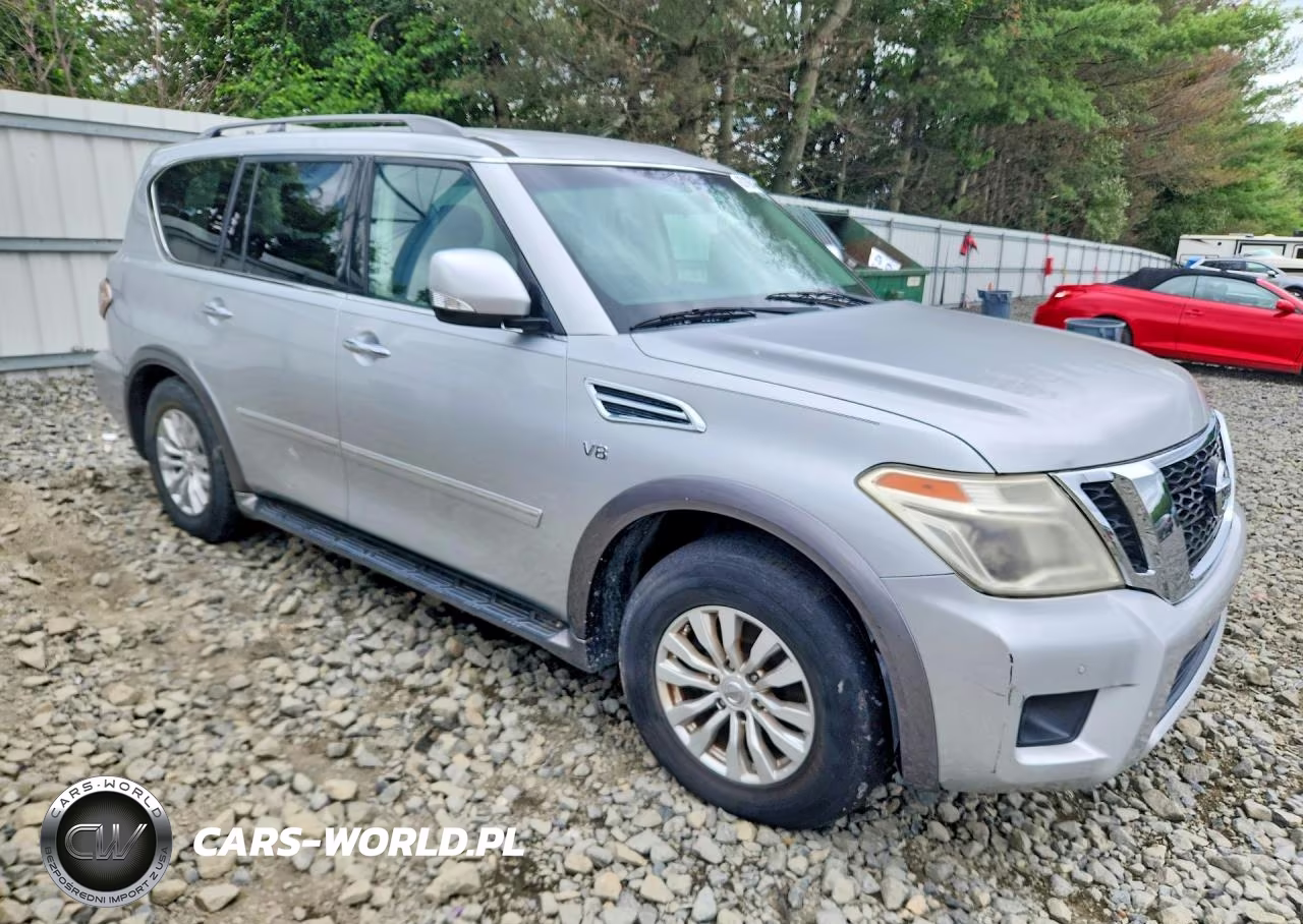 2017 Nissan Armada Sv VIN:JN8AY2ND6H9001833 - 4