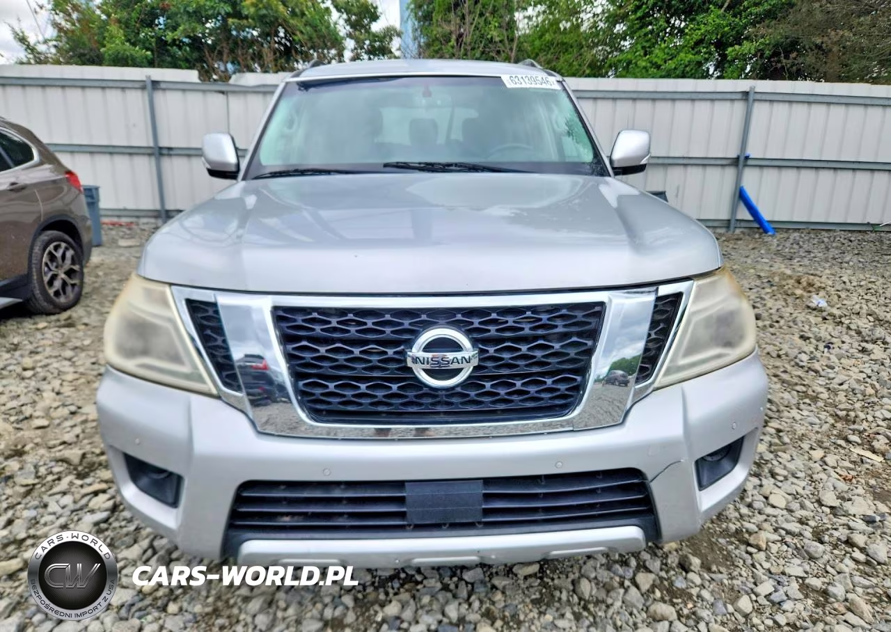 2017 Nissan Armada Sv VIN:JN8AY2ND6H9001833 - 5