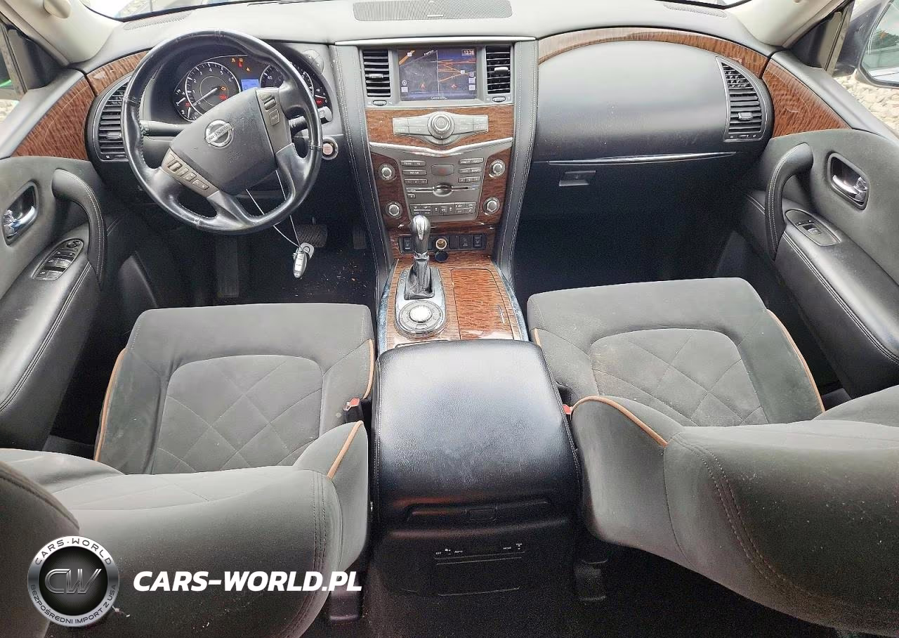 2017 Nissan Armada Sv VIN:JN8AY2ND6H9001833 - 8