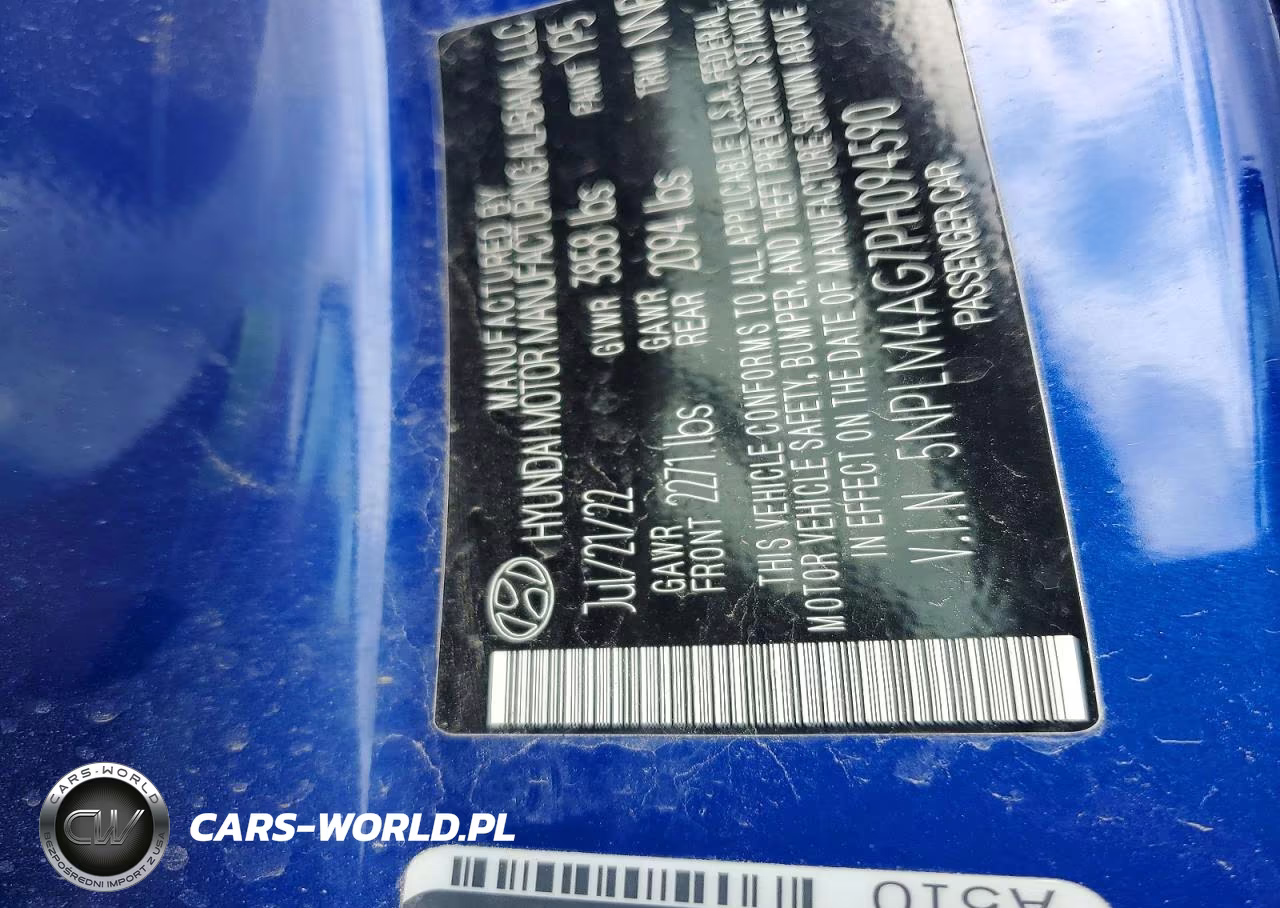 2023 Hyundai Elantra Sel VIN:5NPLM4AG7PH094590 - 12