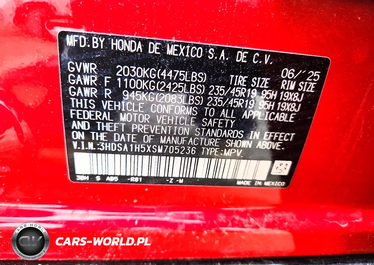 2025 Acura Adx A-Spec VIN:3HDSA1H5XSM705236 - 14