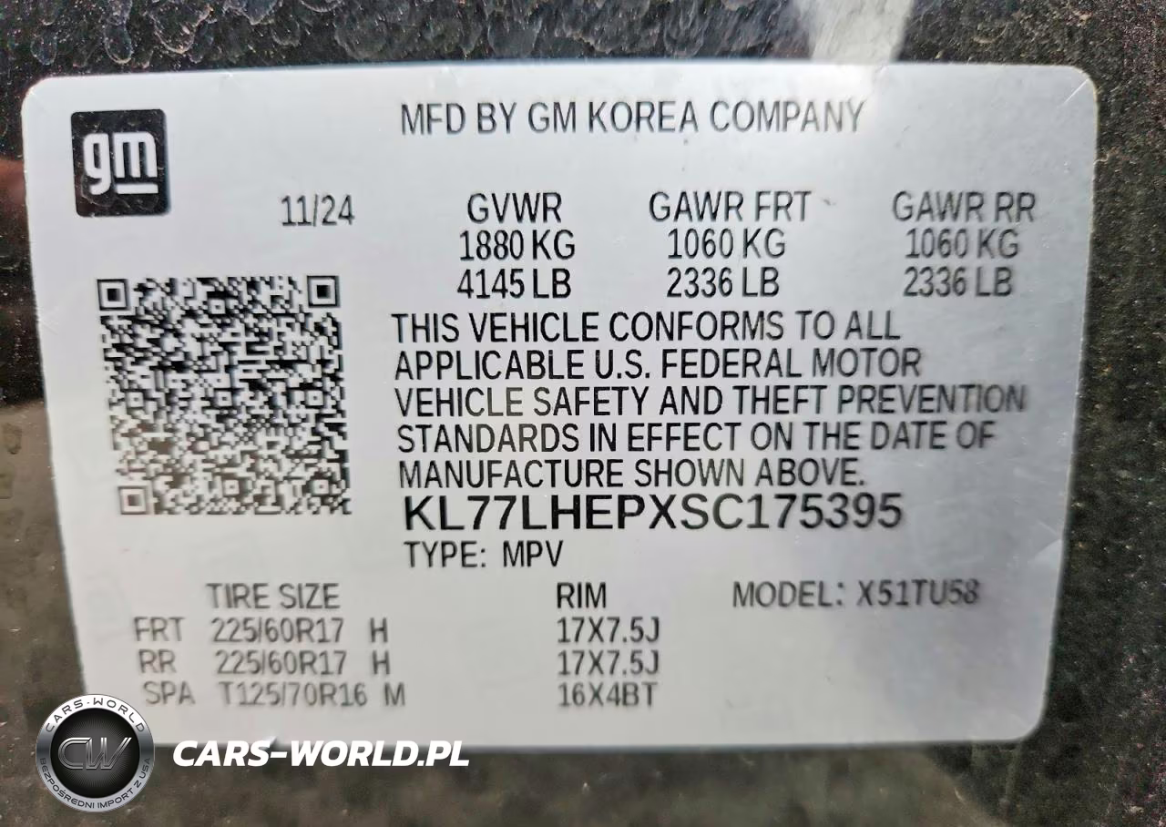 2025 Chevrolet Trax 1Lt VIN:KL77LHEPXSC175395 - 13