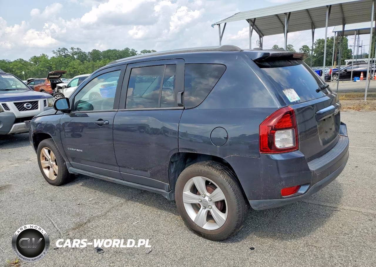 2014 Jeep Compass Sport VIN:1C4NJCBA0ED666124 - 2